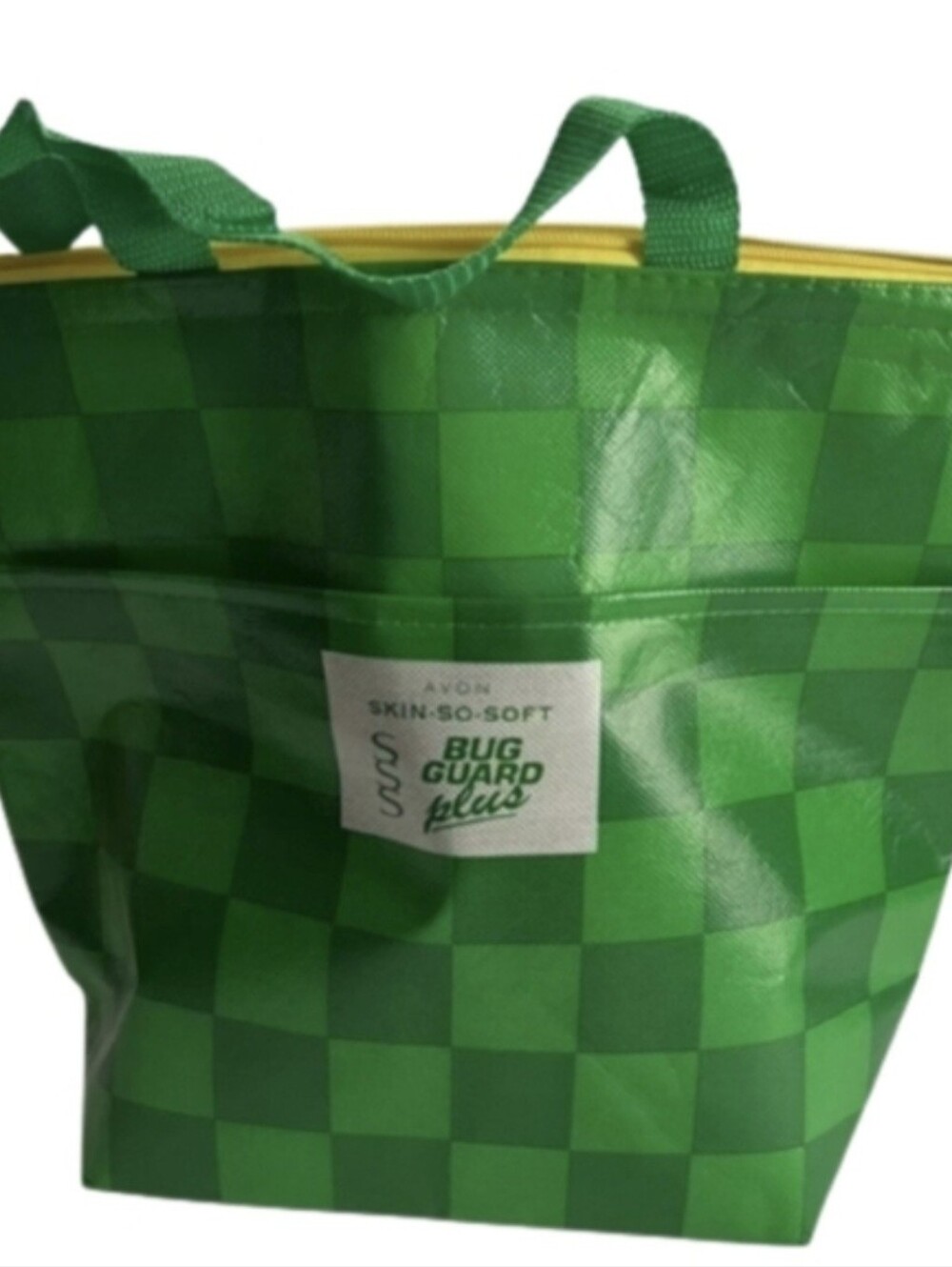 Avon Green SSS Bug Guard Cooler Tote Bag 12X15X6 Insulated Special E…
